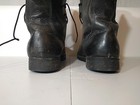 1984 Black Leather BILTRITE STEEL TOE COMBAT BOOTS Size 9.5 R Used, but Good — photo 3