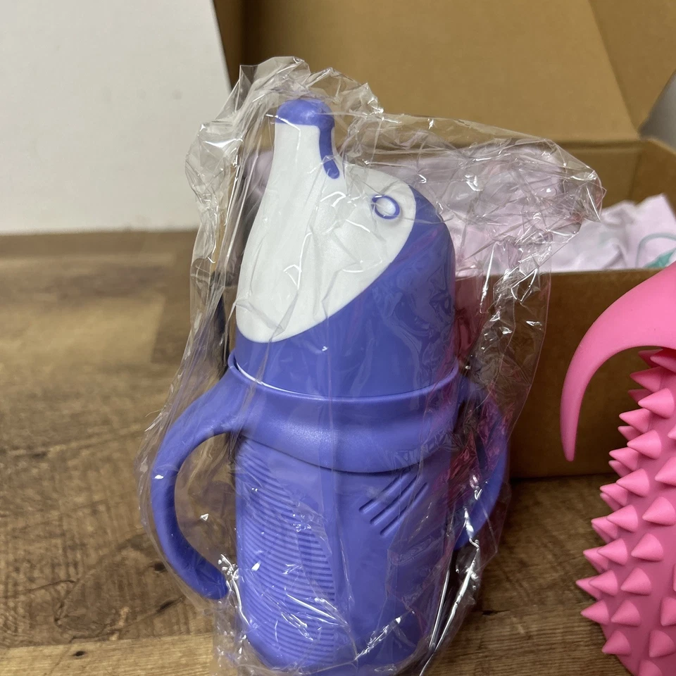 Juego de 2 Tabor Place - Taza de vidrio para niños pequeños - ENVÍO RÁPIDO GRATUITO Foto 3 de 4