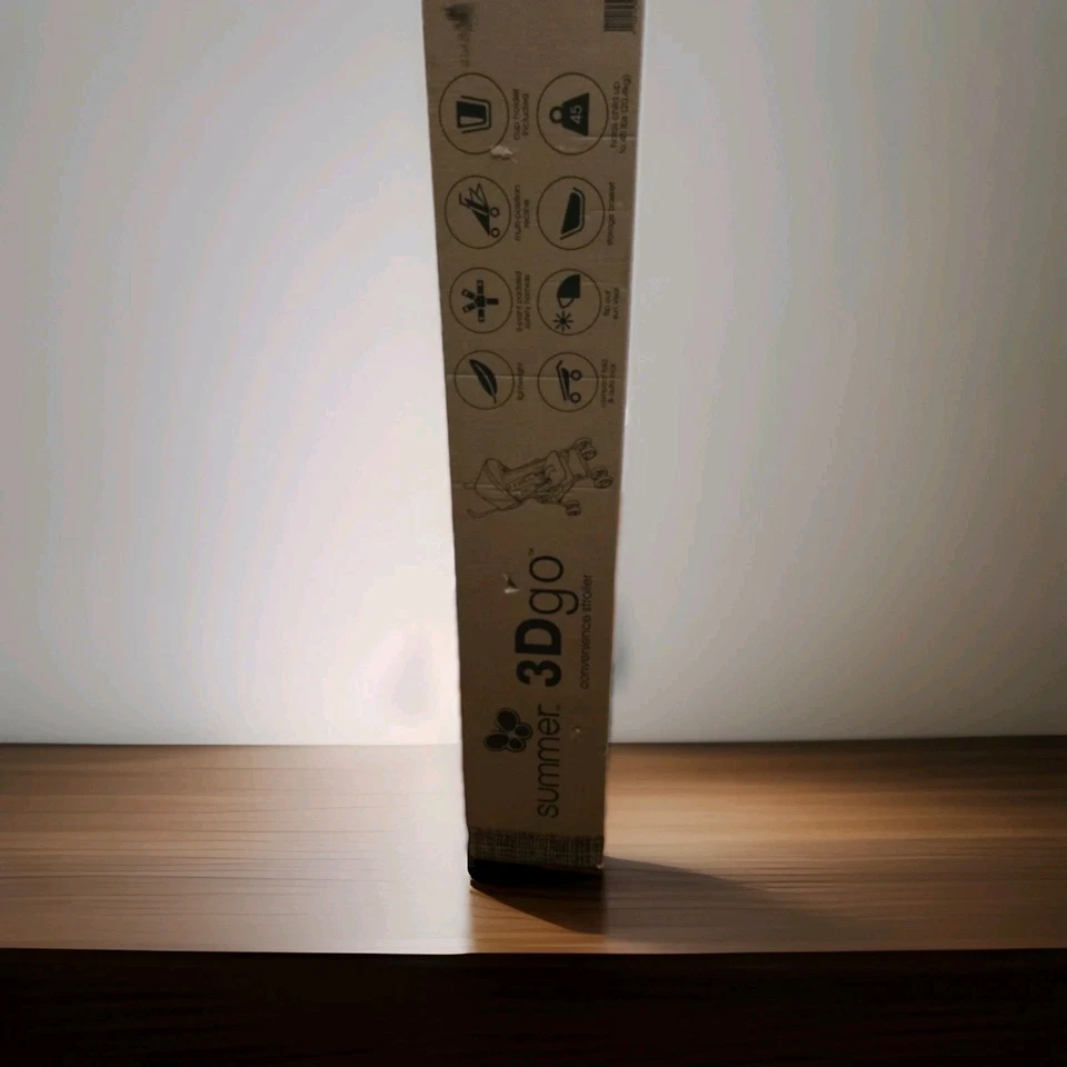 The Summer Infant 3Dgo Lightweight Stroller, Black (NEW) - Image 3 of 4