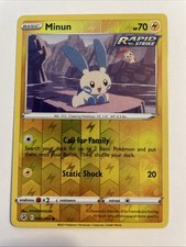 Minun 090/264 - Swsh08: Fusion Strike Reverse Holo (NM)