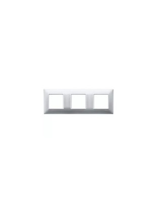 Vimar Plate 6 Modules (2+2+2) - Idea Series, Silver Color