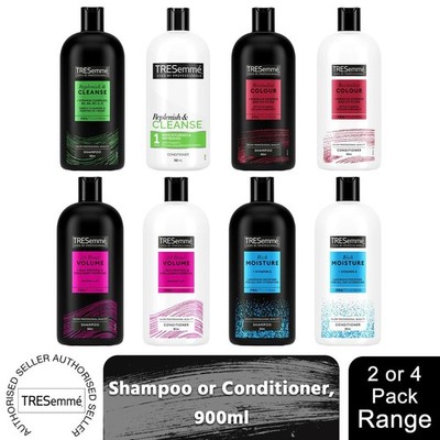 TRESemme gebraucht von Profis Shampoo & Conditioner, 2er oder 4er Pack, 900ml