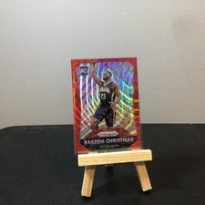 2015-16 Panini Prizm #313 Rakeem Christmas Ruby Wave Prizms #/350