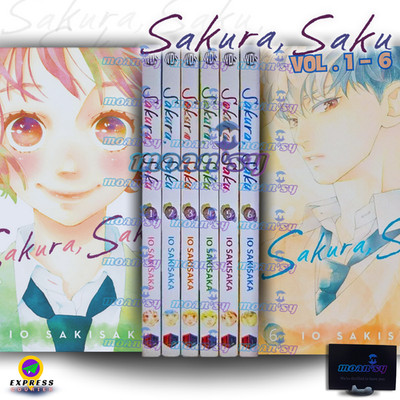 Sakura, Saku Volume 1-6 Manga English Full Set Comic Book New by Io Sakisaka