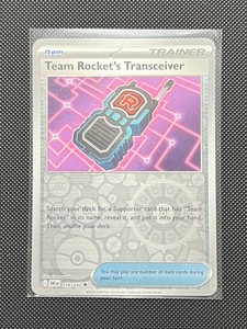 Team Rocket's Transceiver 178/182 Sv10: Destined Rivals Reverse Holo