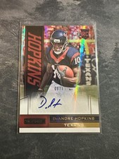 2013 Panini Rookies Stars DeAndre Hopkins #123 Gold Auto RC /49 Texans