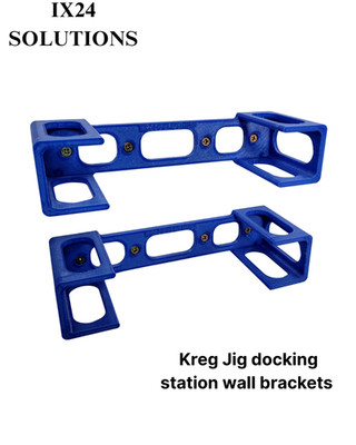 3D printed Kreg Jig docking station wall brackets (set of 2)