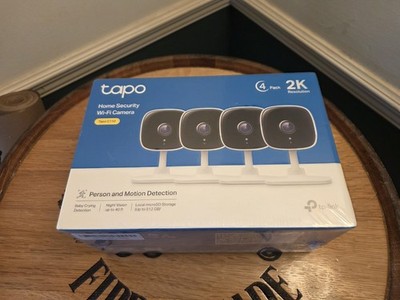 Tapo C110P 2K Indoor Security Camera - 4 Pack