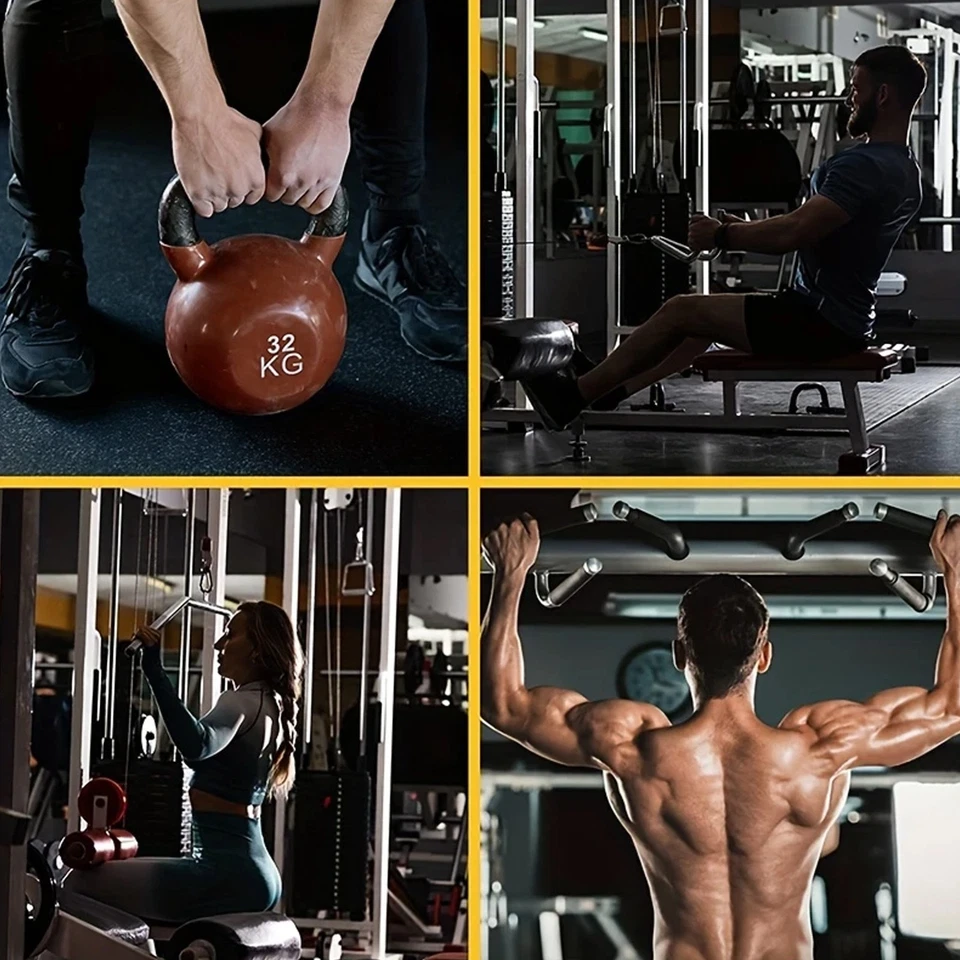 Four-Finger Weightlifting Gloves For Powerlifting Equipment Weightlifting Gloves - Image 4 of 4