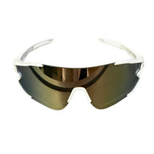 Boys Sport Sunglasses Outdoor Youth Kids Baseball Sun Glasses White