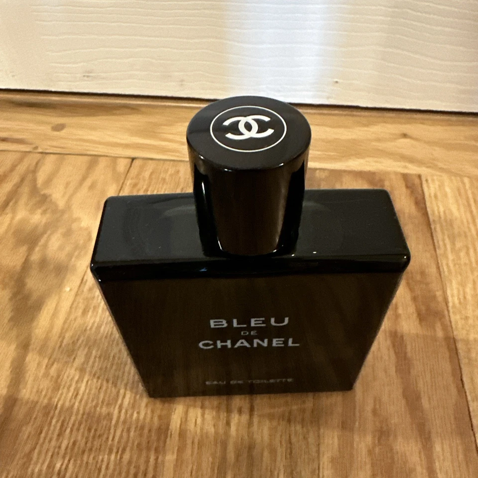 A Rare Difícil de Encontrar Blue De Chanel Eau De Toilette 100 ml Fragancia para Hombres Foto 2 de 4