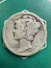 1921-D 10C Mercury Dime 90% Silver 10 Cents Semi-Key Date