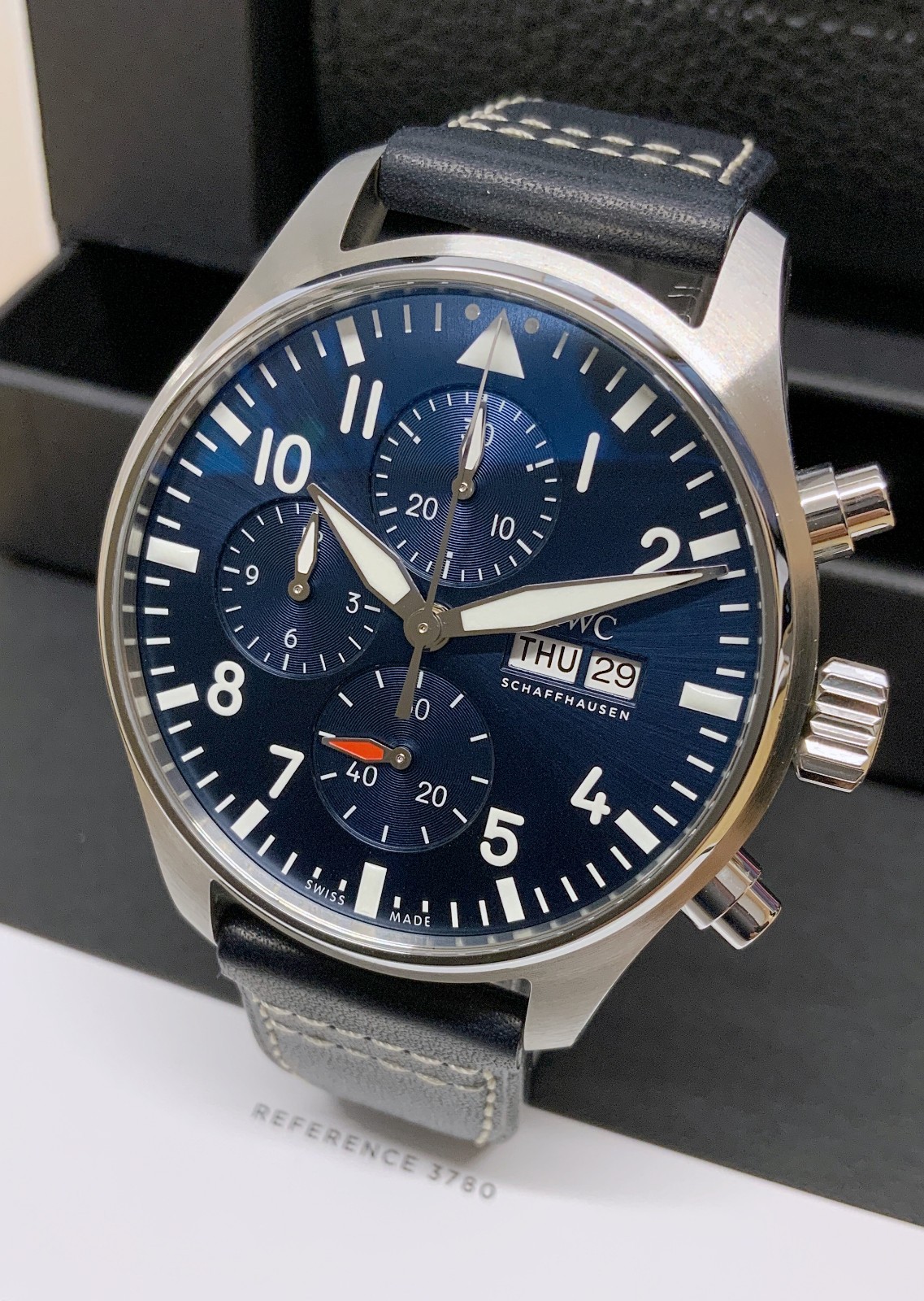 IWC Pilot's Chronograph IW378003 43mm Blue Dial Box & Papers 2025