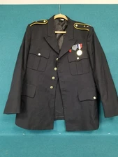 Defense Logistics Agency Jacket Size 44RC Dark Navy Blue 