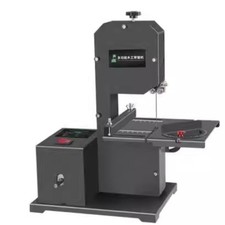 Sierra de cinta vertical para carpintería de metal para el hogar pequeña máquina de sierra de mesa 220V