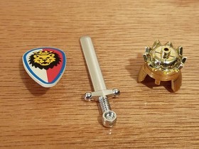 Lego 6008 Castle Royal Knights ROYAL KING Complete NO Instructions