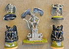 Painted RAFM "Gargoyle King" (#3951) and Minions Miniatures