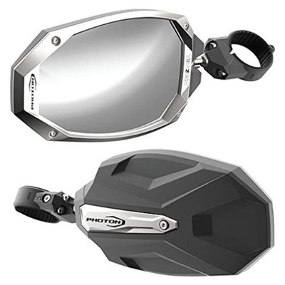 Seizmik Photon UTV Side View Mirror Set for 1.75 Inch Round Tube UTV Models
