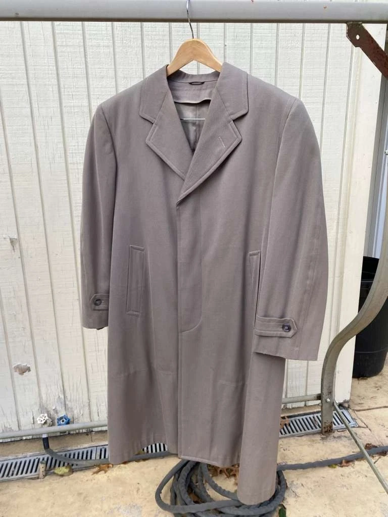 Gabardine Original 1940s Vintage Outerwear Coats & Jackets for Men