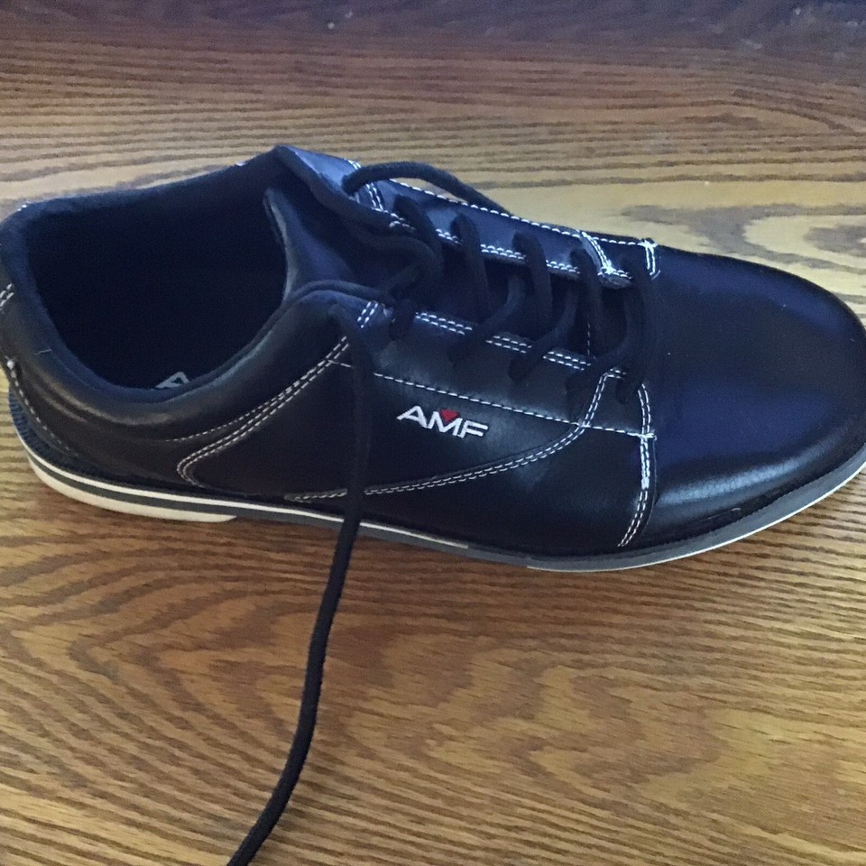 AMF Mens Professional Black Bowling Shoes Size 12 eBay