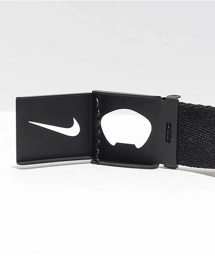 Nike Golf Belt - 3 PACK NIKE WEB BELT Black / Grey / Khaki - Universal sizes - Picture 5 of 5