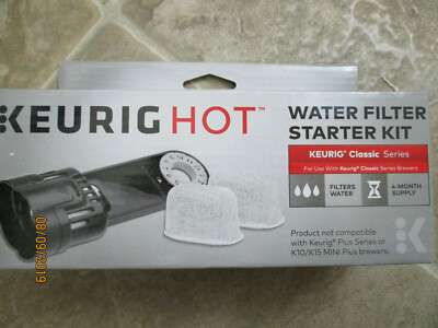 Filter Starter Kit Keurig Classic Water Filter Water Reservoir