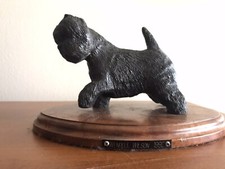 Westie bronze by Wilson