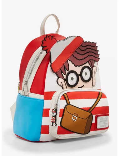 Loungefly Where's Waldo Figural Mini Rucksack - Neu - Bild 2 von 5