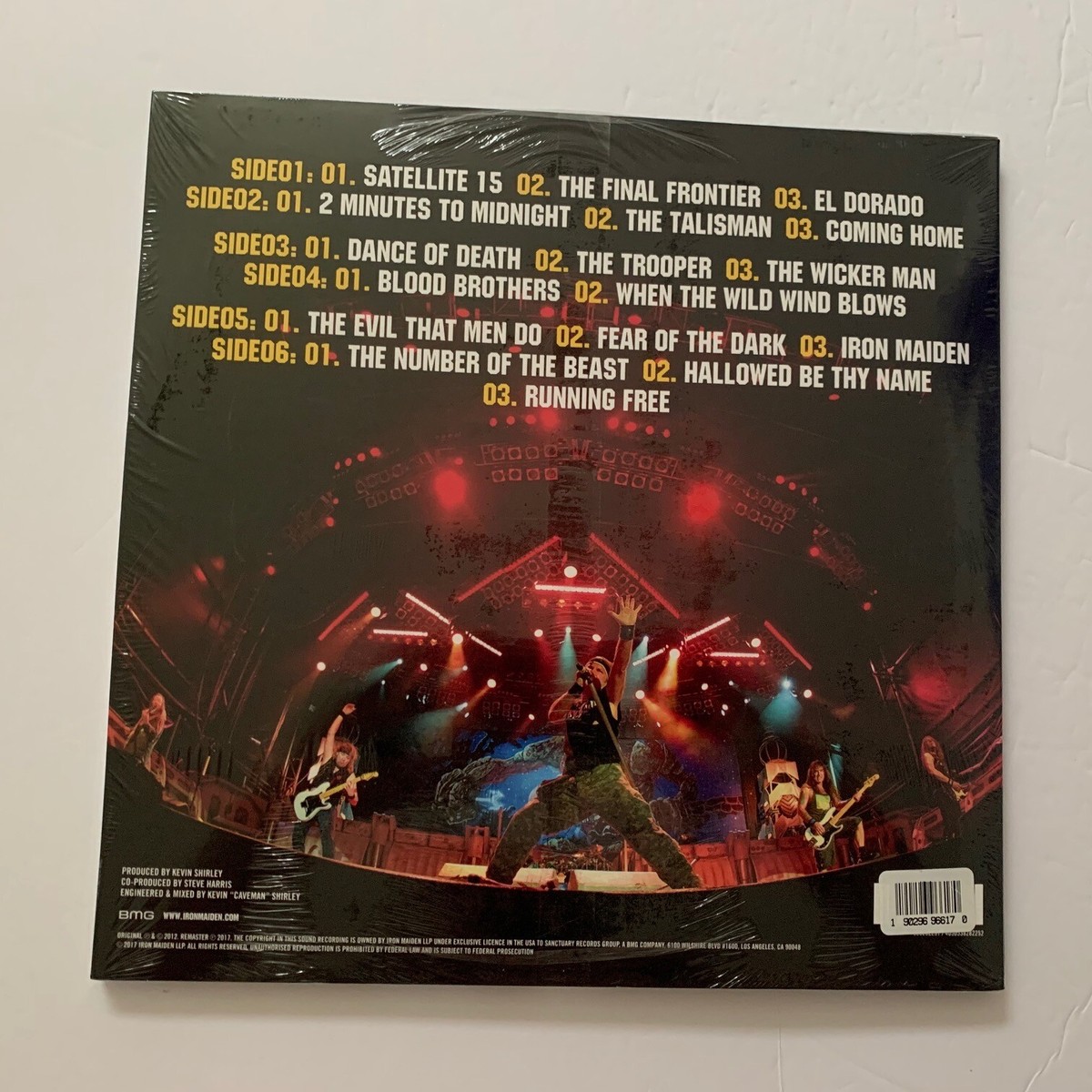 En Vivo! by Iron Maiden (180 Vinyl, Jul-2017, 3 Discs