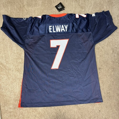 NWT Vintage Starter Denver Broncos Mens XL Jersey #7 John Elway 1998 New - Picture 5 of 7