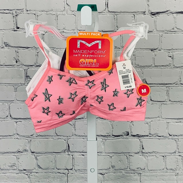 pink crop bra