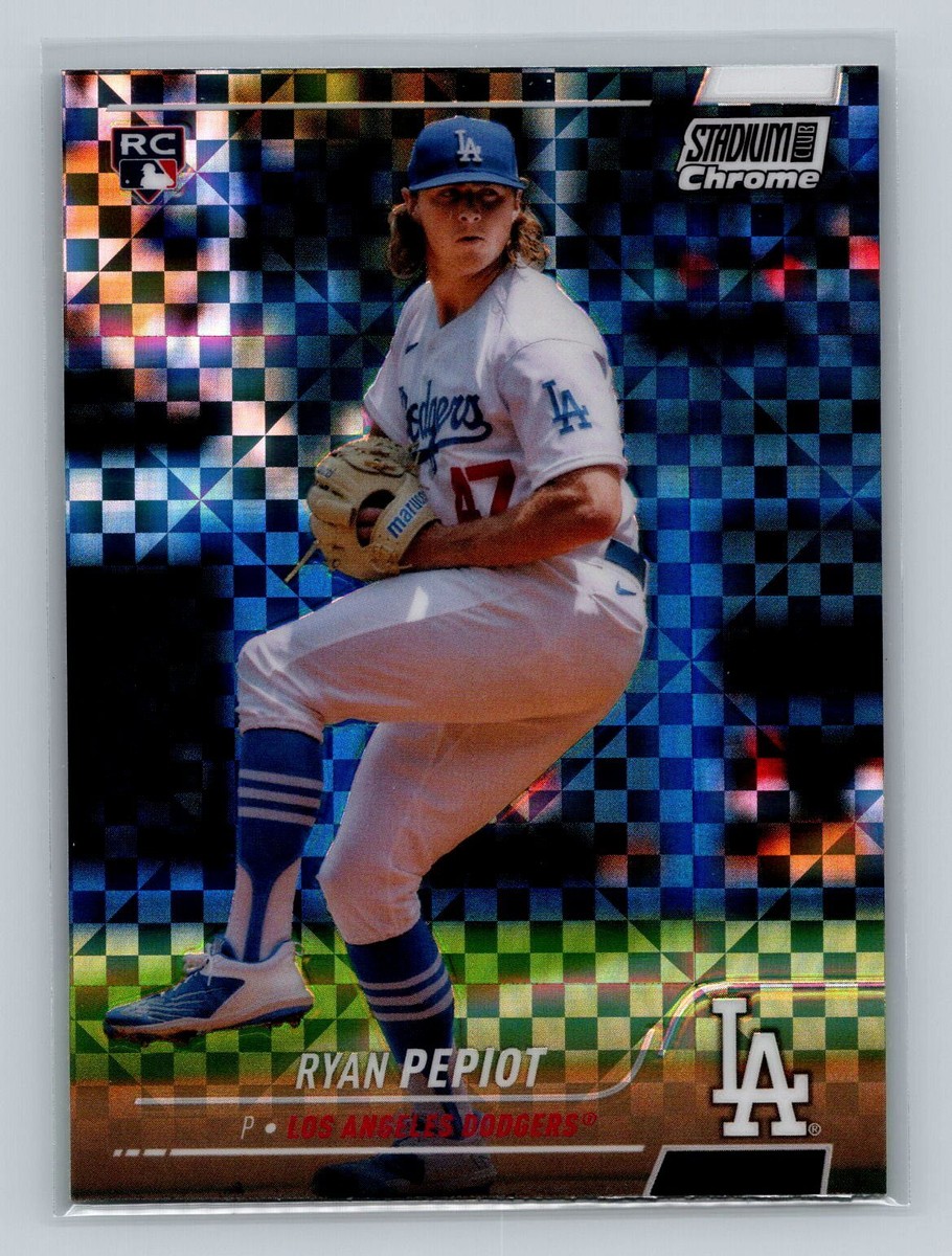 2022 Stadium Club Chrome #397 Ryan Pepiot X-Fractor Los Angeles