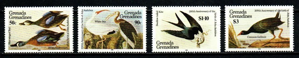 Grenade - Grenadines YT 562-565 neuf sans charnière XX MNH oiseau bird - Photo 1/1