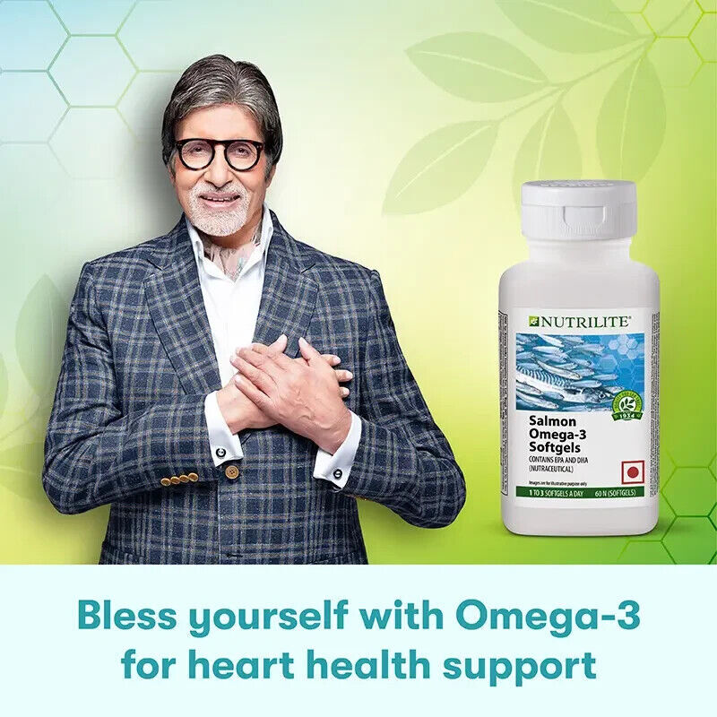 Amway Nutrilite Lachs Omega3 (60 Kapseln) für die Gesundheit von