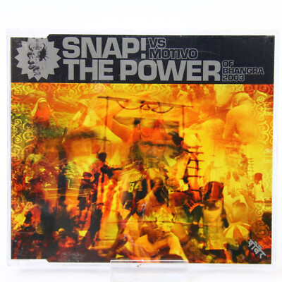 Music Musik Maxi Single CD Snap! Vs Motivo   The Power (Of Bhangra) 2003 Gut