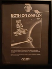 Zubin Mehta Star Wars Rare Original London Records Promo Poster Ad Framed!