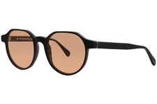 RetroSuperFuture Noto-Dazed 67E FW18 Sunglasses Women's Black/Orange Tint 51mm