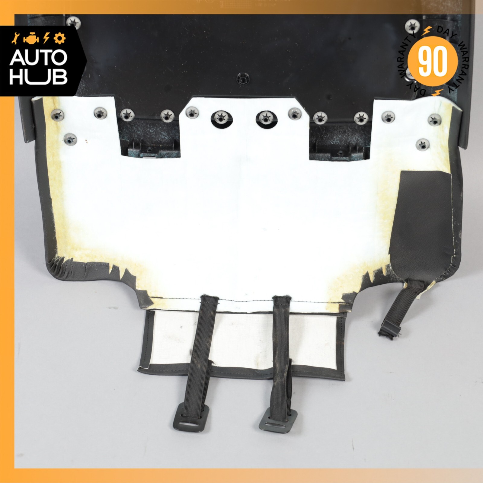 14-20 Maserati Levante M161 Front Left Driver Side Seat Back Cover Black OEM 44k