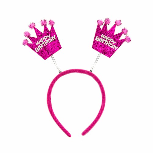 8 Stück Glitzer-Haarreifen Für Mädchen | Mit Noppen Innen | Elastisch | 14,5 Cm | Für Party & Alltag
