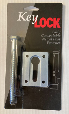 KeyLock Fully Concealable Newel Post Fasteners 6283 USA Made Brand New Sealed