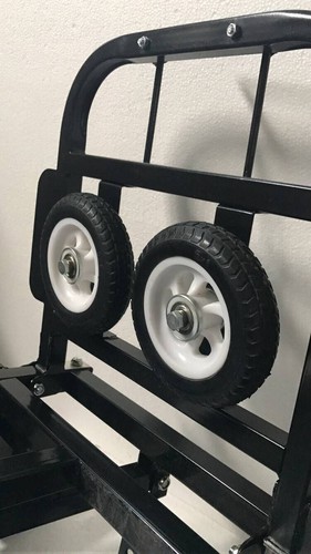 USED! Stair Climbing Hand Truck Foldable Hand Truck Loading 330lbs-420lbs Black