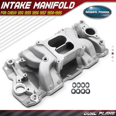 Aluminum Dual Plane Intake Manifold for Chevy 267 283 305 327 350