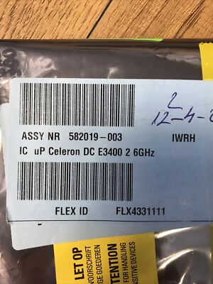 Intel Celeron E3400 2,6GHZ SLGTZ CPU Prozessor HP 582019-003 Neu Versiegelt