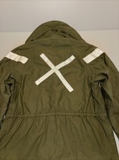 Vintage USAF MIL-J-4883C OG 107 jacket Reflective Green SM Reg