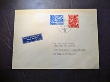 1942 Netherlands Dutch Legion Stamps Airmail Feldpost Cover to Gestapo