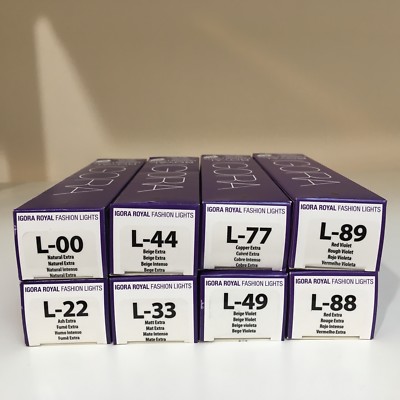 Schwarzkopf Igora Royal Fashion Lights permanent highlight hair