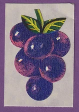 Vintage 3M LARGE  Scratch & Sniff Sticker GRAPE