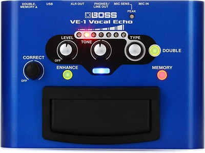 Boss VE-1 Vocal Echo Vocal Effect Processor Brand New with BOX | eBay