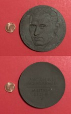 DDR Ton Medaille NVA Milit&auml;r Bezirk V Hans Arno Eckelmann  ( M1232