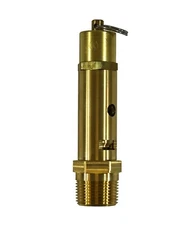 Kingston 1” NPT Brass Hard Seat  Pressure Relief Valve 290 PSI / 1225 SCFM